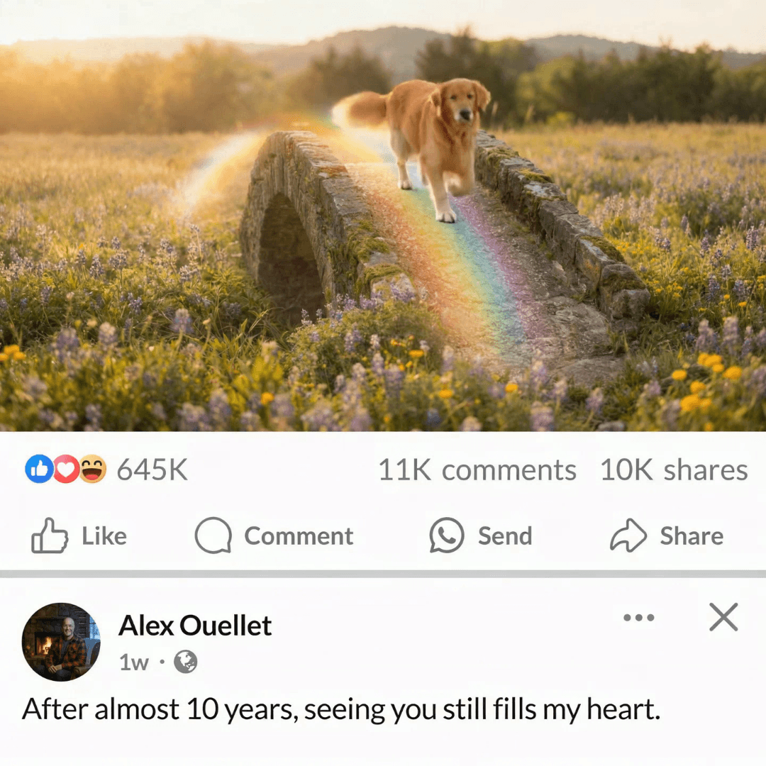Pet tribute video final frame