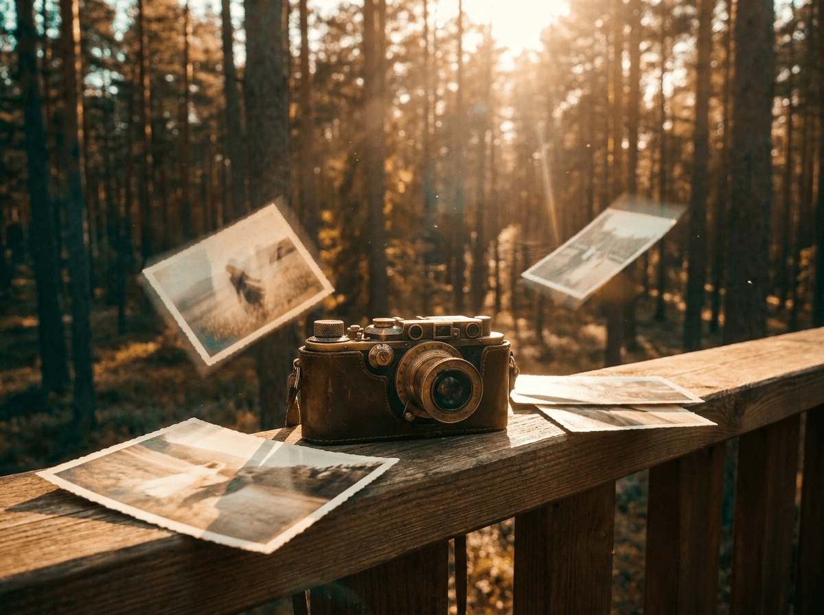 Cinematic memory video for life moments